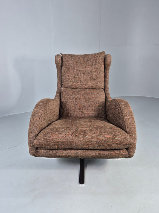 Vintage Fama Lenny Swivel Chair Modern Design Retro Mid Century Style EB12485