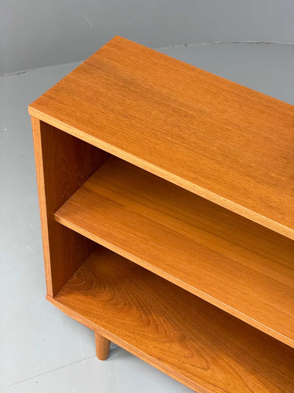 Vintage Tapley Teak Bookcase 1970s Adjustable Shelving Retro Compact EB13148