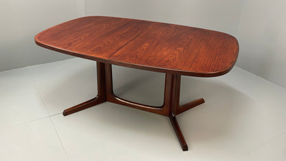 Vintage Dining Table Extending By Gudme Møbelfabrik Danish Mid Century EB12616