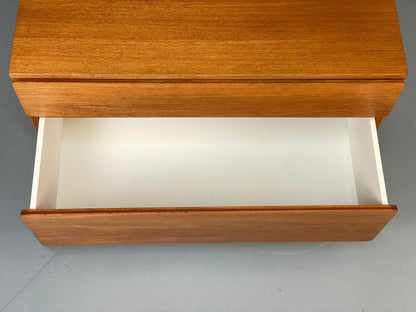 Vintage Chest Of Drawers Teak By Beaver & Tapley Retro 1980s EB13163
