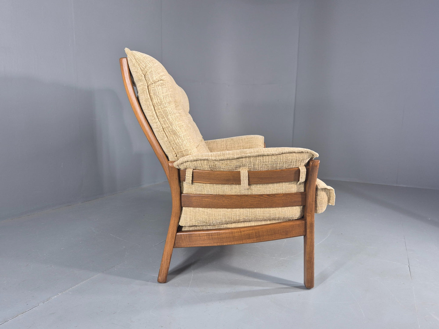 Vintage Ercol 2 Seater Sofa Saville Range 1990s Retro EB11960