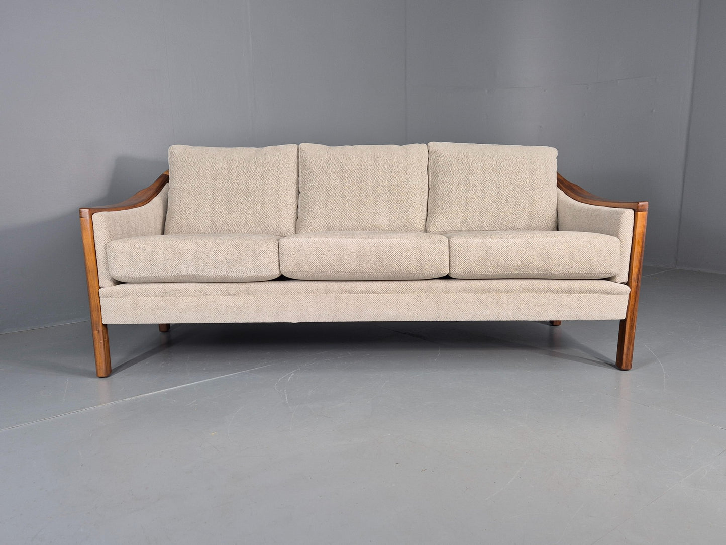 Vintage Mid Century 3 Seater Sofa New Upholstery Brdr Andersen Retro 60s EB11145