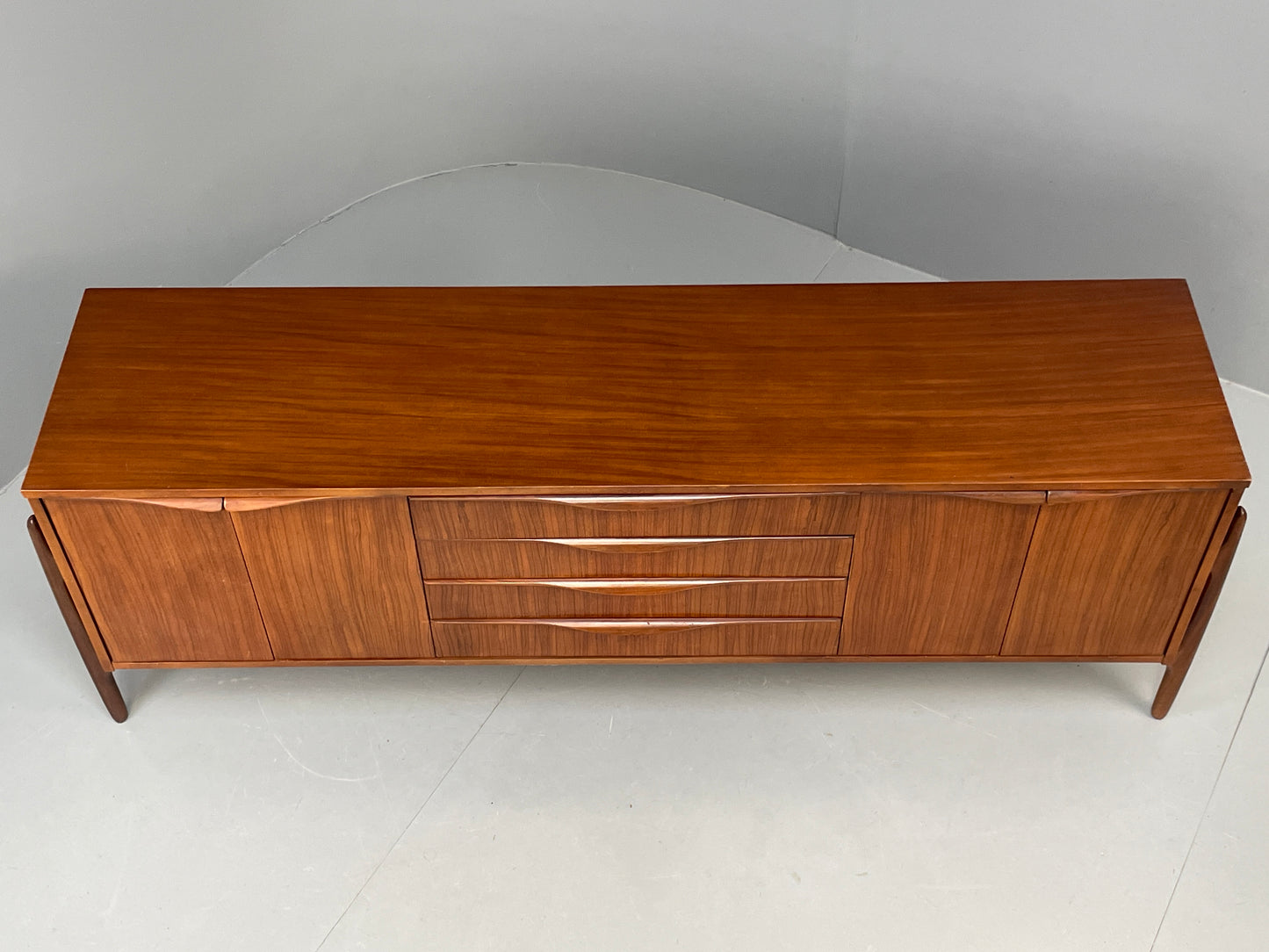 Vintage 1960s Teak Sideboard Elliots Of Newbury Mid Century Drawers EB12286