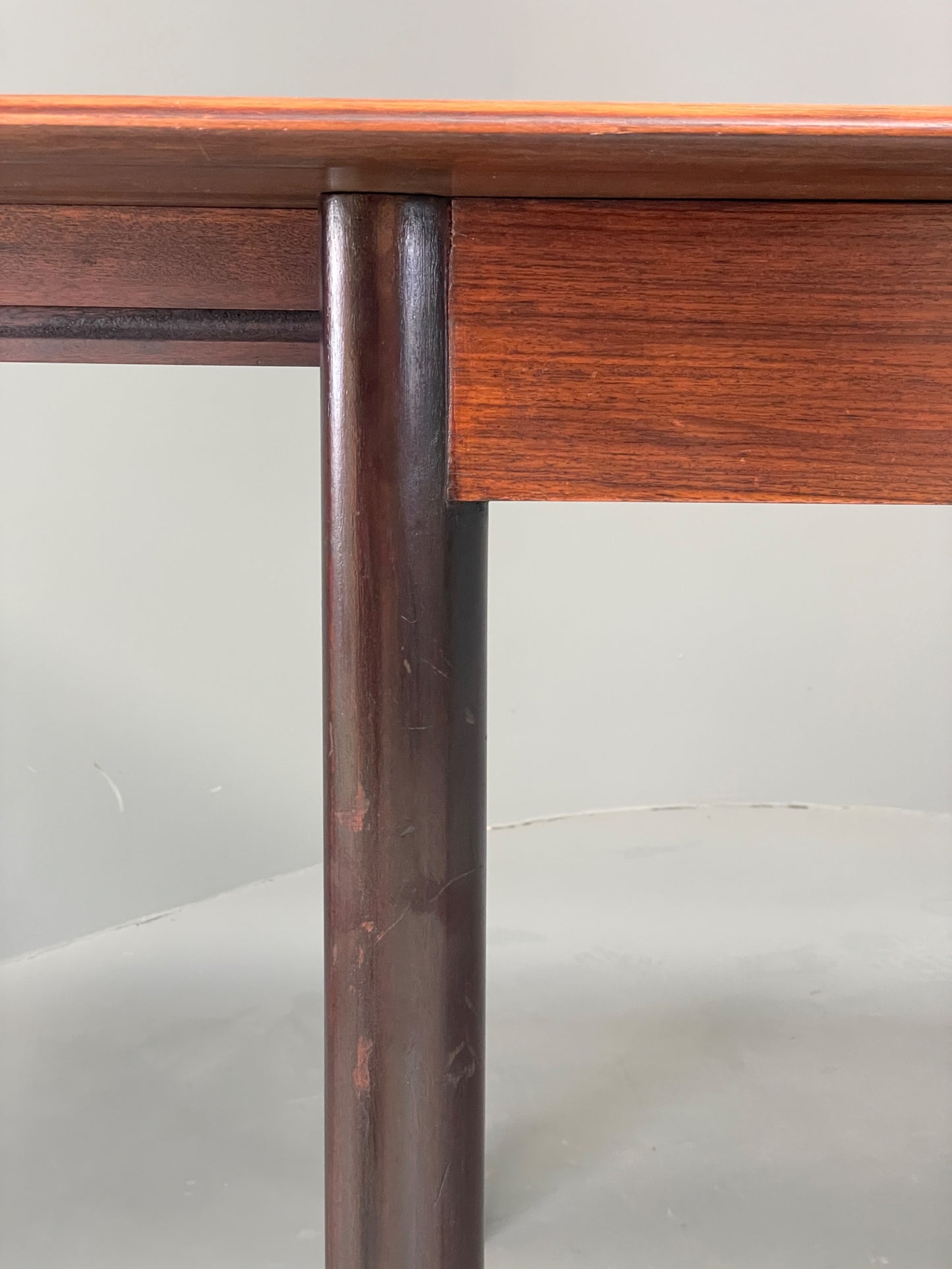 Vintage Walnut Dining Table Extending Mid Century 1960s Sprung Retro EB12291