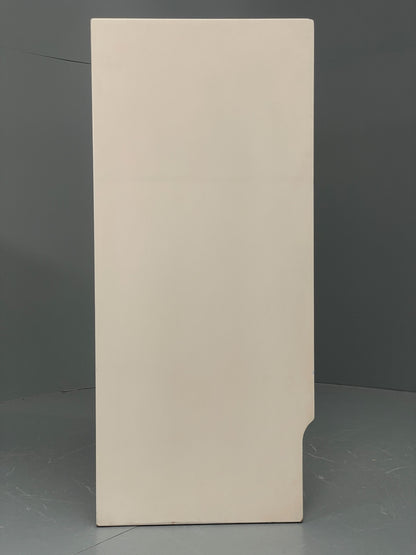 Vintage Chest Of Drawers 1970s Teak White Retro Chunky Handles EB12070