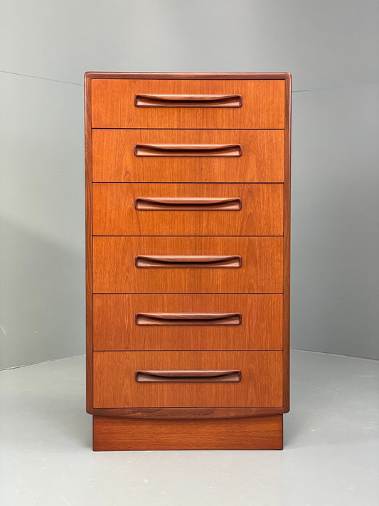 Vintage G Plan Drawers Teak Chest Of Drawers 1960s Fresco Range Retro EB12633