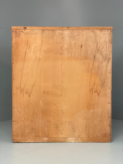 Vintage Tambour Fronted Cabinet 1950s Danish By NIPU Drawers Art Storage EB12330
