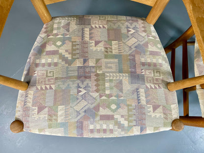 2 Vintage Kaare Klint Church Chairs Fritz Hansen 1930s Retro MCM  EB06017