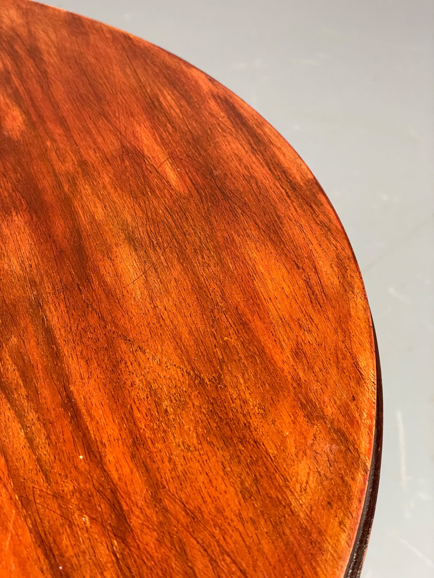 Vintage Circular Side Table Art Deco Style 1950s Retro EB11882