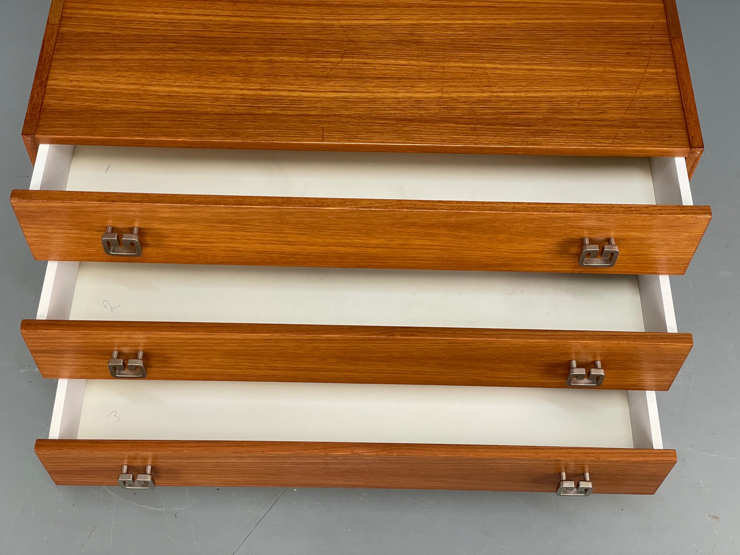 Vintage Chest Of Drawers Teak Danish 1970s Retro Mid Century EB12348