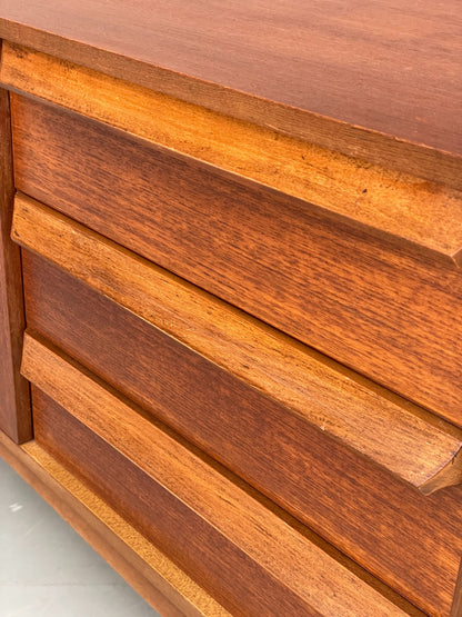 Vintage 1960s Teak Sideboard By Stonehill Retro Mid Century Drawers EB12209