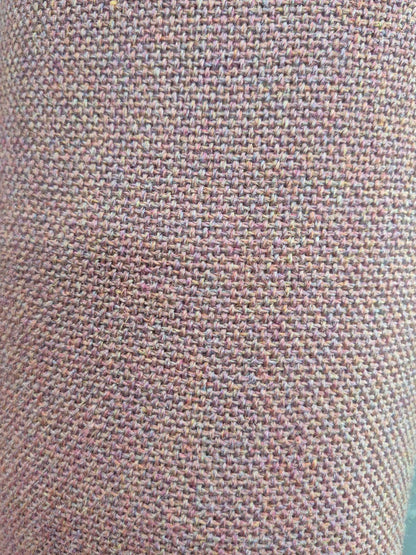Vintage Danish Armchair Salmon Pink Wool 1960s Mid Century Retro EB12537