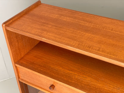 Vintage Nathan Shelving Unit Glazed Drawers 1970s Retro EB12203