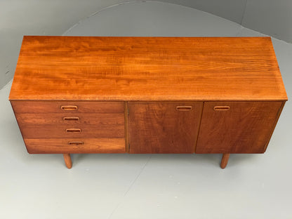 Vintage Sideboard Teak 1960s By Validity Furniture Mid Century Shelving EB12613