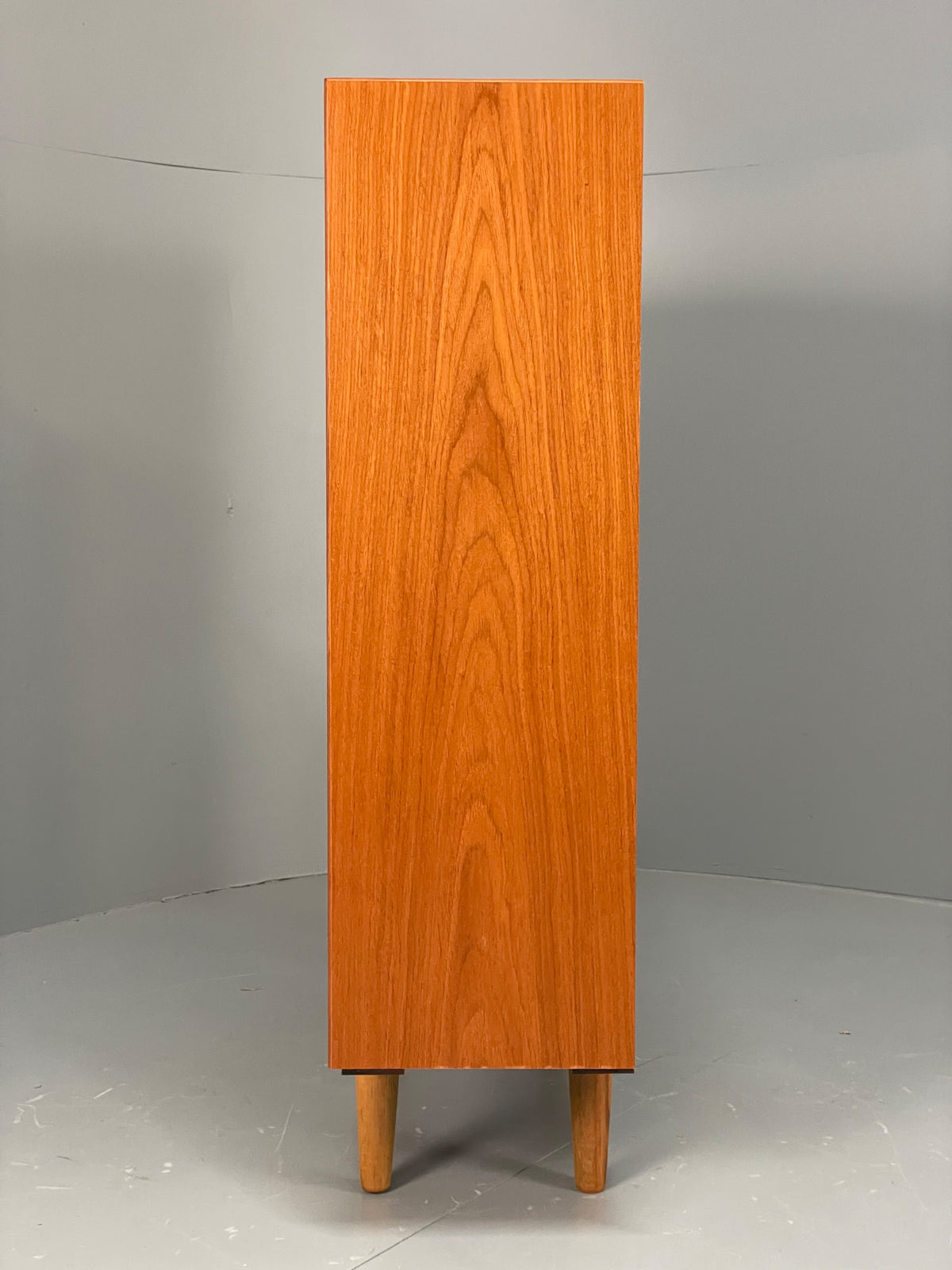 Vintage 1970s Teak Bookcase Retro Mid Century Adjustable Shelving EB12974