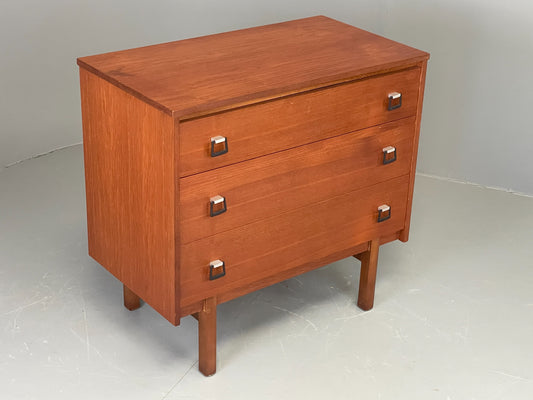 Vintage Chest of Drawers By Symbol 1970s Teak Retro Mid Century EB12201