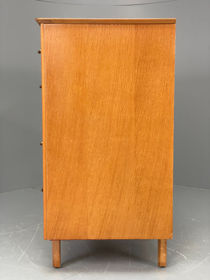 Vintage Chest Of Drawers 1960s By Lebus Oak Mid Century Retro EB12079