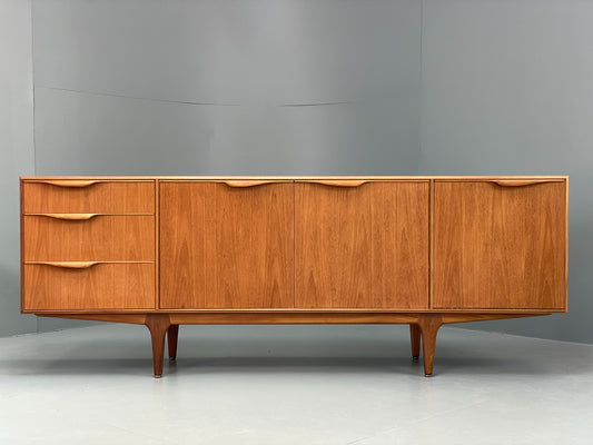 Vintage Teak Sideboard McIntosh 1960s Mid Century Drawers Shelves EB12876