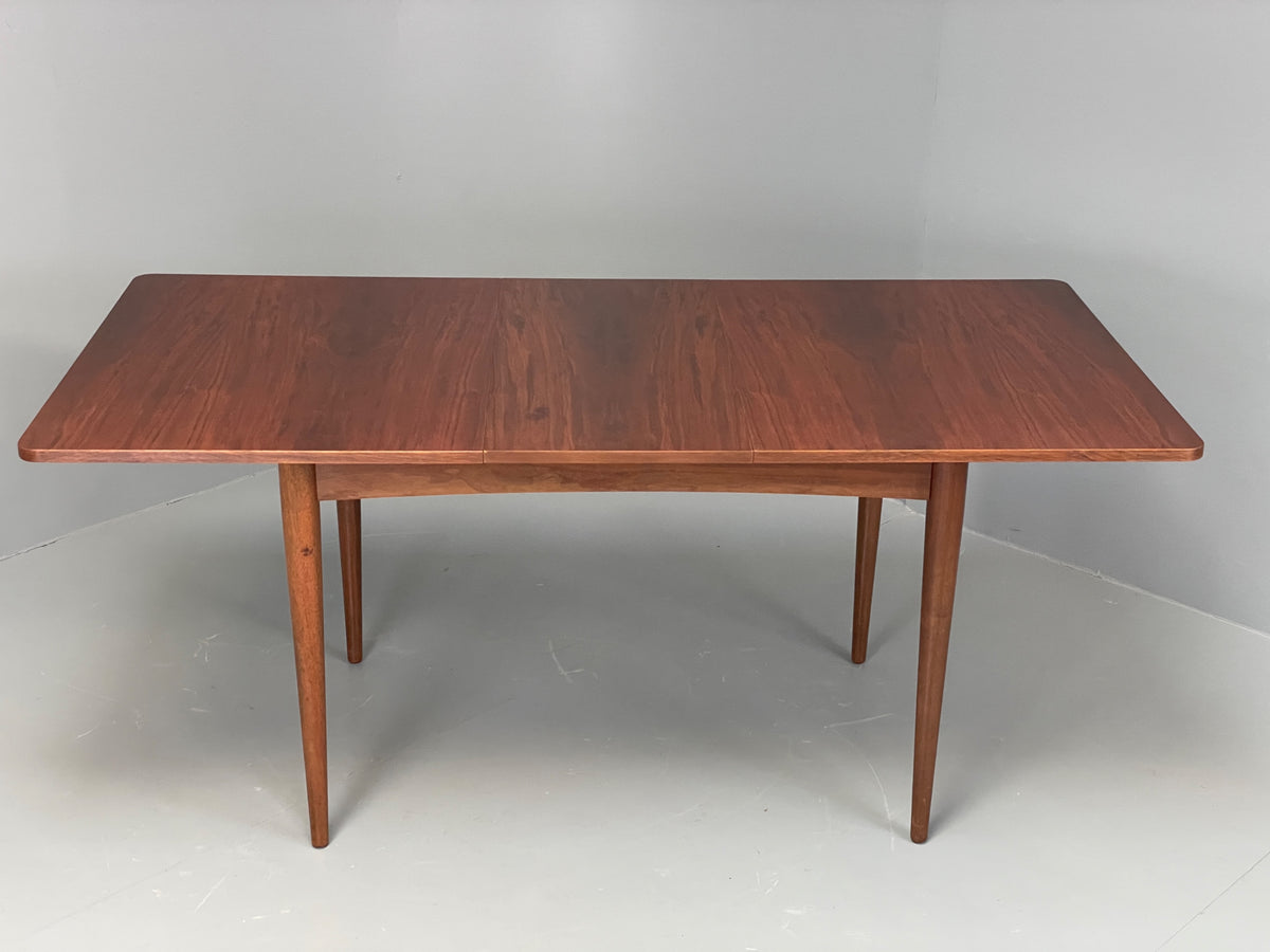 Vintage Walnut Dining Table Extending Mid Century 1960s Retro EB12960