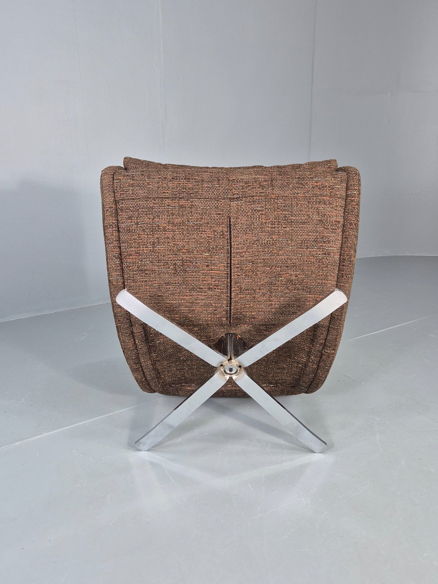 Vintage Fama Lenny Swivel Chair Modern Design Retro Mid Century Style EB12485