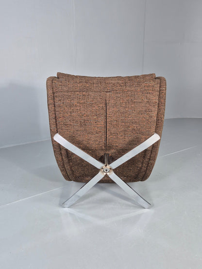 Vintage Fama Lenny Swivel Chair Modern Design Retro Mid Century Style EB12485