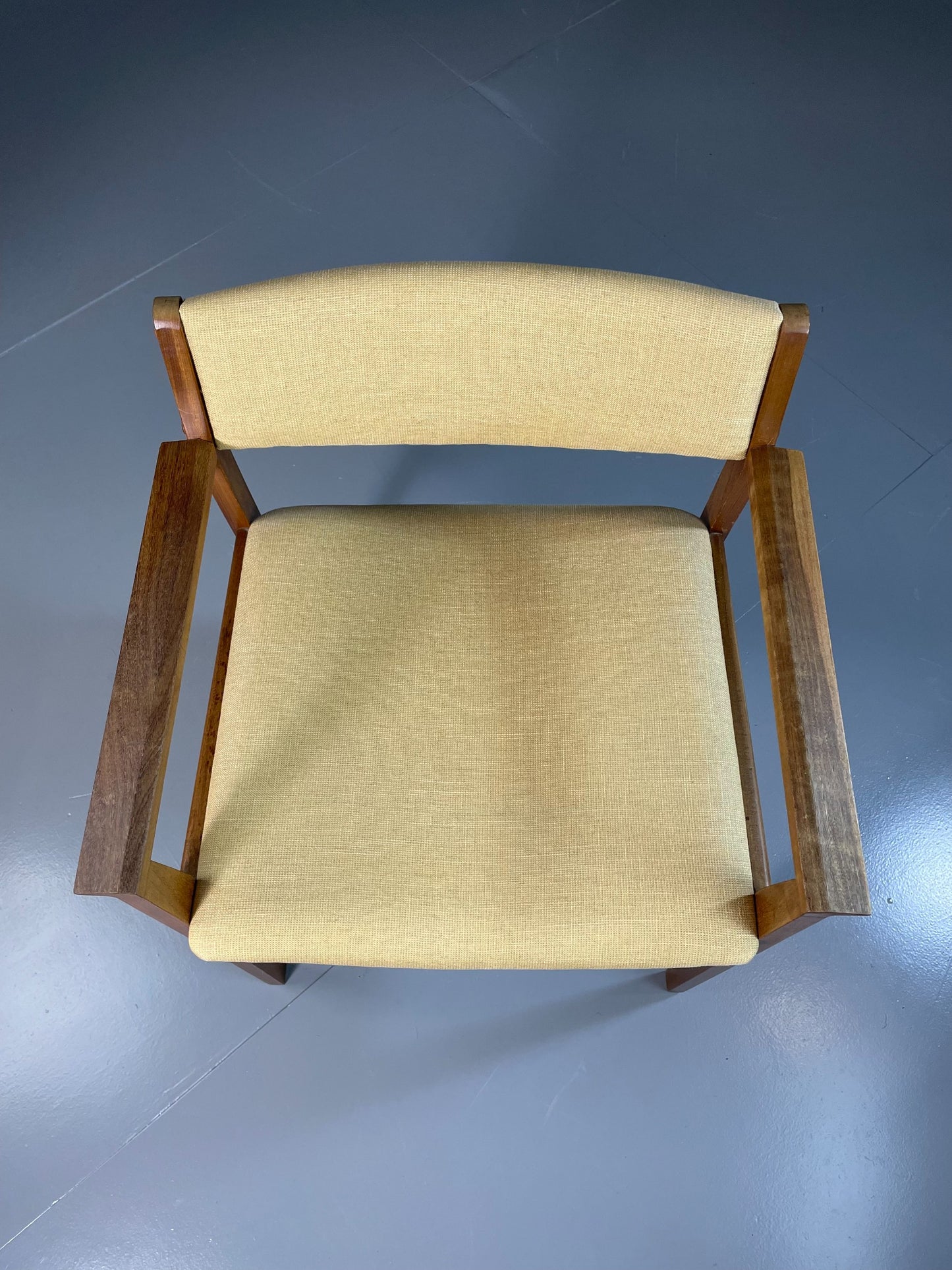 Vintage Mid Century Desk Elbow Chair Danish Teak Retro 1960s EB06348