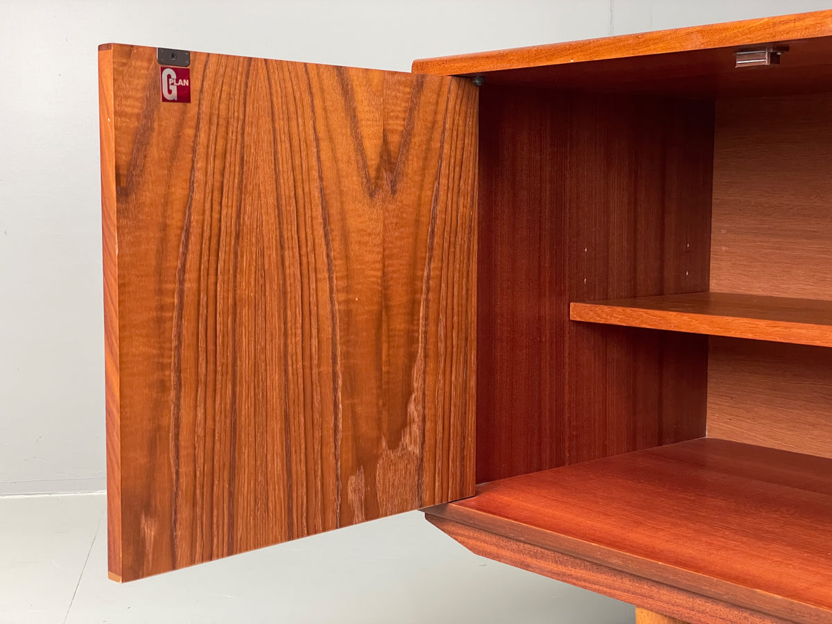 Vintage G Plan Teak Sideboard Fresco TV Unit Retro Shelving Mid Century EB13164
