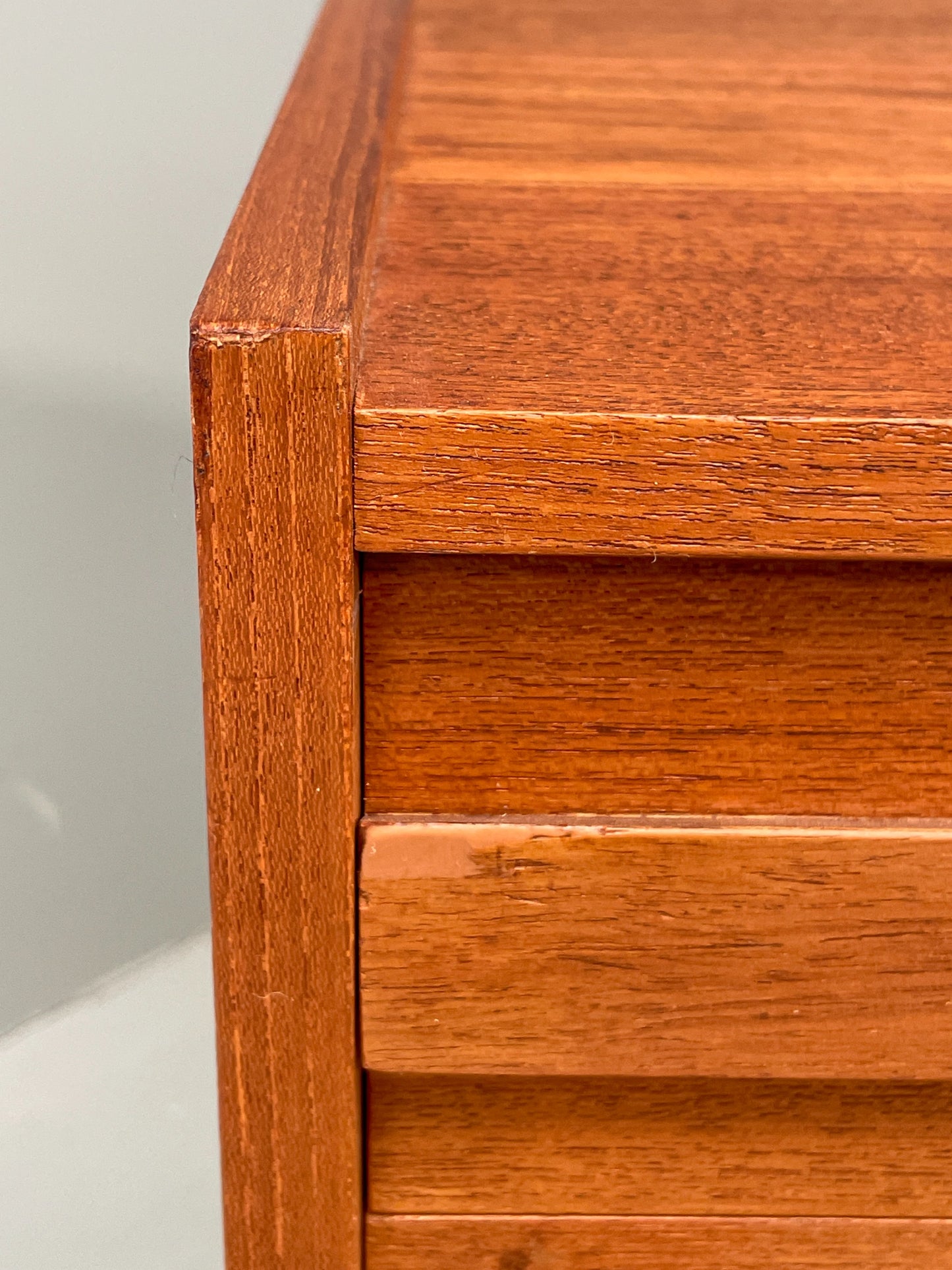 Vintage Chest Of Drawers By Reoval Danish Teak 1960s Mid Century Retro EB12358