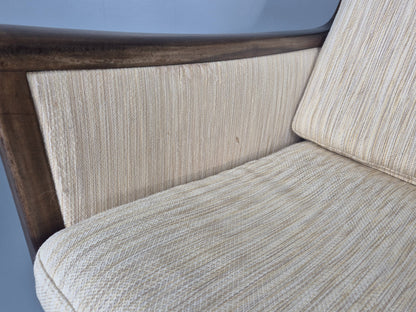 2 Vintage Ole Wanscher Mid Century Lounge Chairs P Jeppesen 1960s Retro EB12319