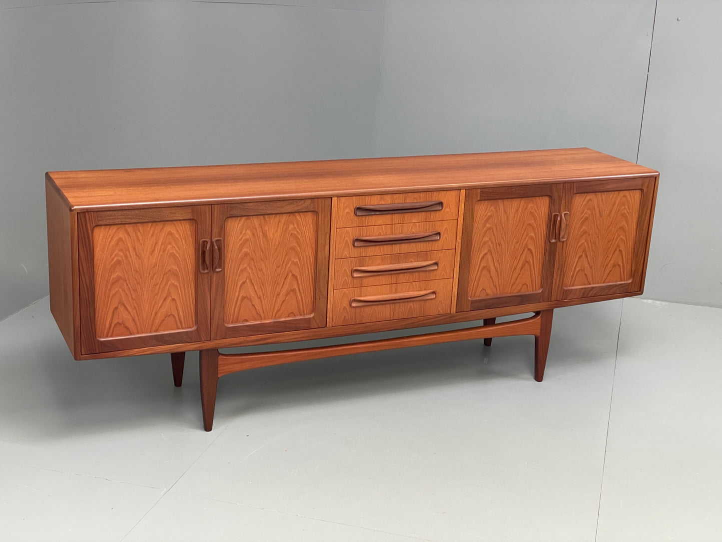 Vintage G Plan Sideboard Teak Fresco Mid Century Retro 1960s Shelving EB12882
