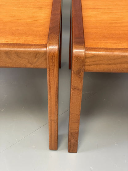 Vintage Nesting Tables Teak Gordon Russell Set Of 3 Retro 1970s EB12634