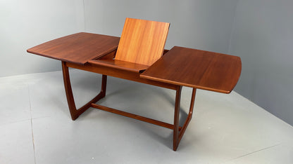 Vintage Teak Dining Table By Portwood Extending 1970s Retro Mid Century EB12297