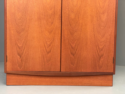 Vintage G-Plan Teak Wardrobe Clothes Rail Shelves Mid Century EB12206