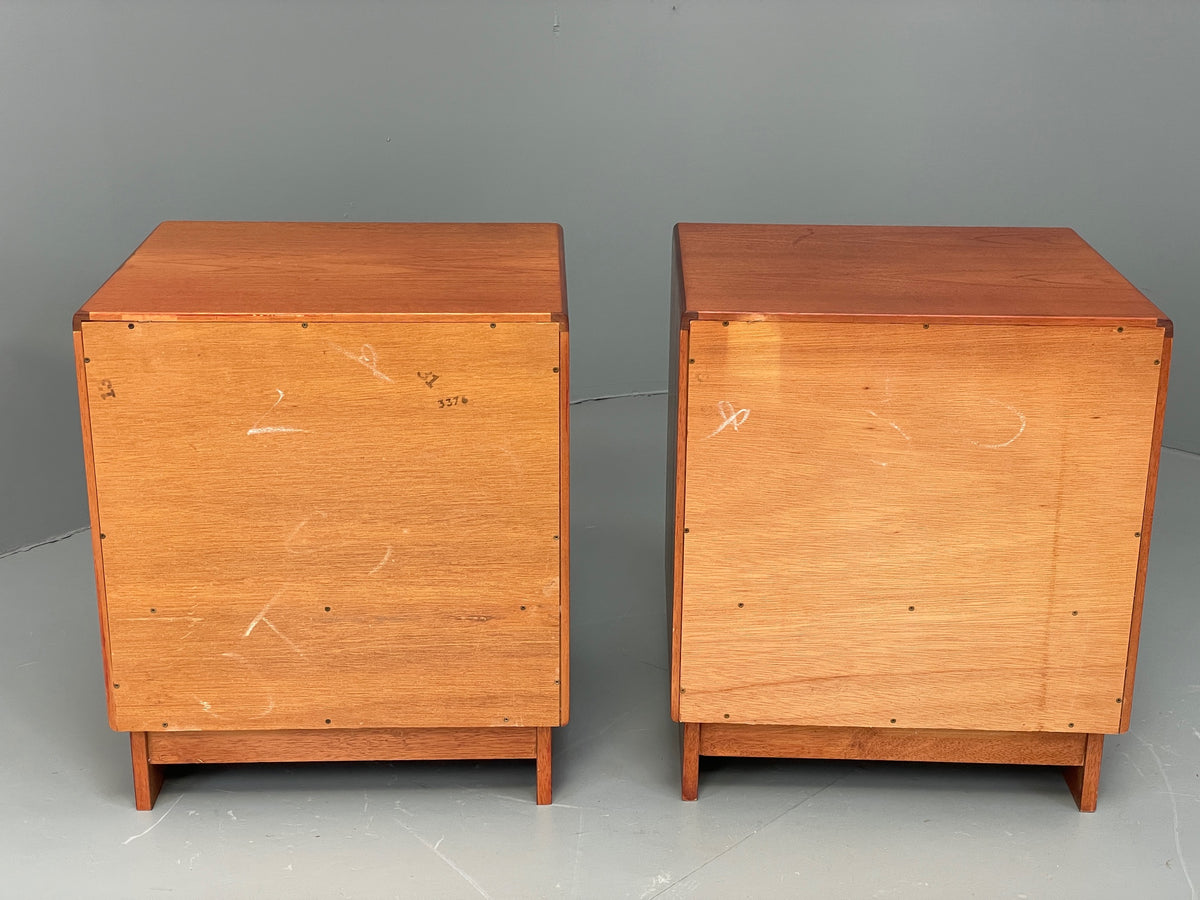 Vintage G Plan Bedside Cabinets Teak Mid Century Fresco 1960s Pair Retro EB12943