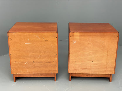 Vintage G Plan Bedside Cabinets Teak Mid Century Fresco 1960s Pair Retro EB12943