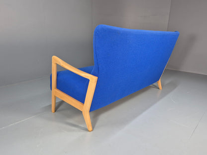 Vintage Mid Century Two Seater Sofa Fritz Hansen 40s Soren Hansen Retro EB09016