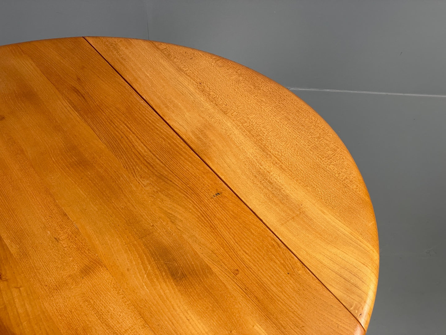 Vintage Ercol Elm Table Blonde Drop Leaf 1960s Mid Century EB12195