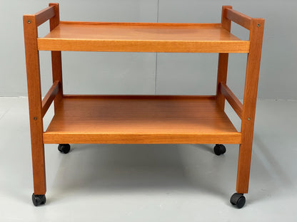 Vintage Teak Drinks Trolley Retro 1970s Mid Century By BRDR Furbo EB12826