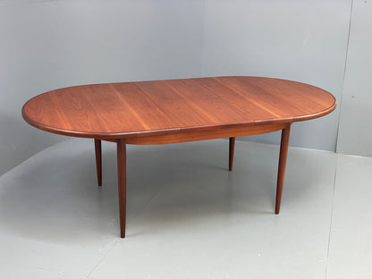 Vintage G Plan Dining Table Oval Teak Fresco Range 1960s EB12298