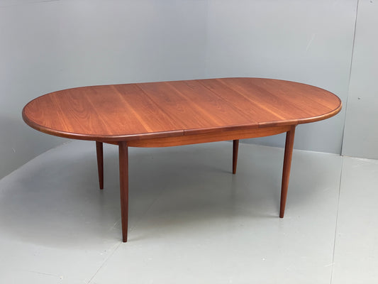 Vintage G Plan Dining Table Oval Teak Fresco Range 1960s EB12298