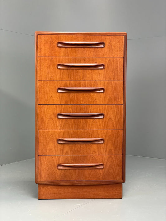 Vintage G Plan Drawers Teak Chest Of Drawers 1960s Fresco Range Retro EB12632