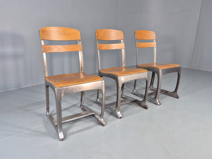 3 Vintage American seating Co. Envoy Chairs Adult size Retro MCM 1950s EB12552