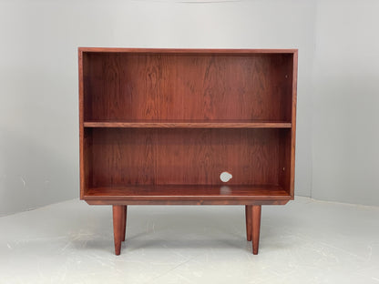 Vintage Danish 1960s Bookcase By Hjornebo Darkwood Retro Shelving EB12065
