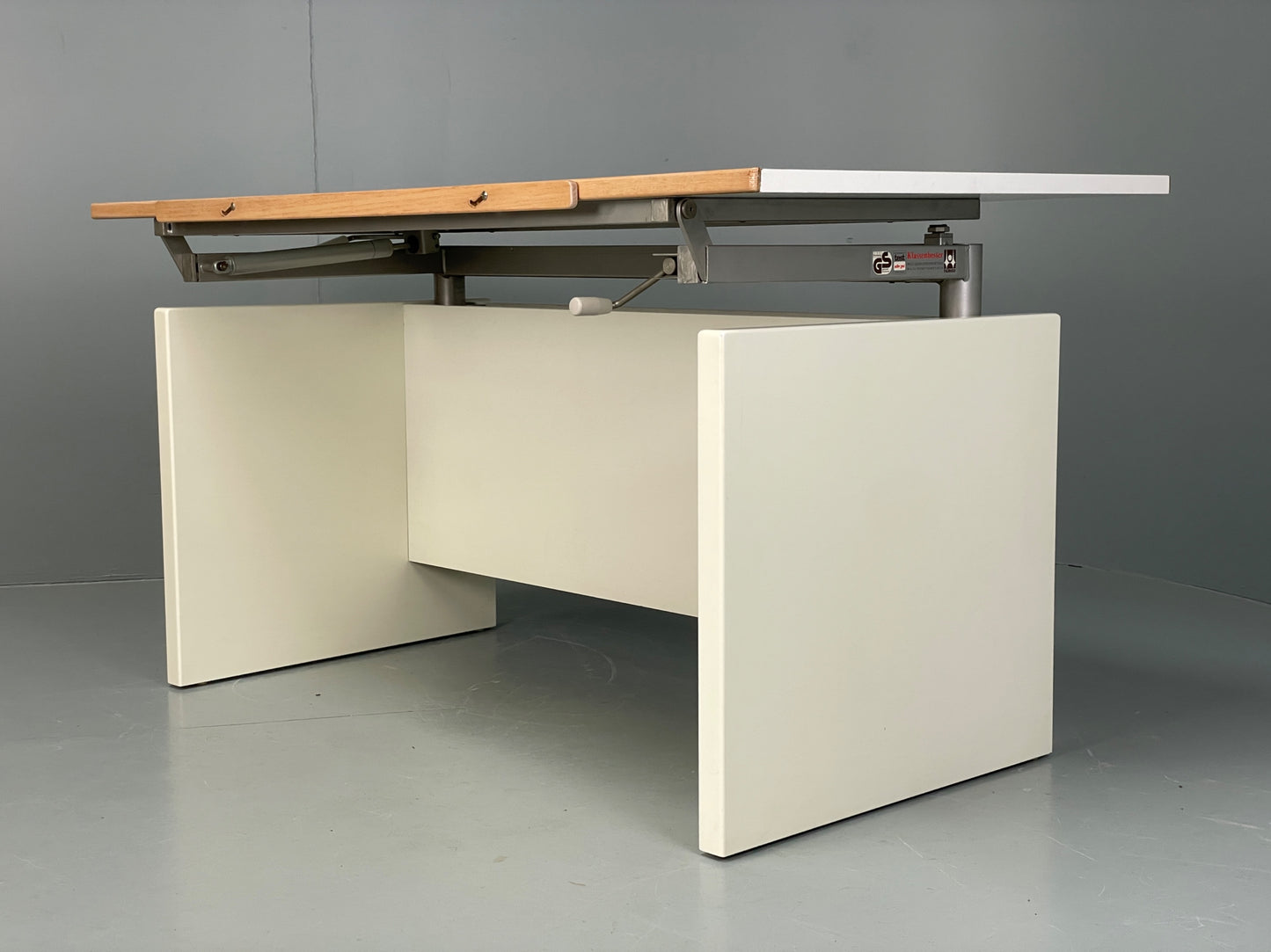 Vintage Hülsta Drawing Desk Architect Height Adjustable Tilting Retro EB12282