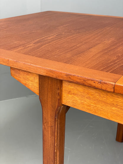 Vintage Nathan Dining Table Teak 1960s Extending Mid Century 10 Seat EB12215