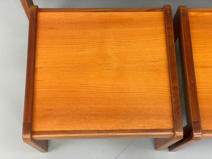 Vintage Nesting Tables Teak Gordon Russell Set Of 3 Retro 1970s EB12634