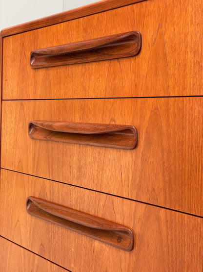 Vintage G Plan Drawers Teak Chest Of Drawers 1960s Fresco Range Retro EB12632