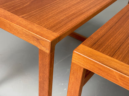 Vintage Kai Kristiansen Nesting Tables Teak Retro Danish 1960s EB11977