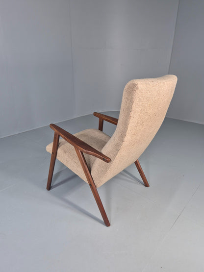 Vintage Teak Arm Chair Danish Design 1960s Retro Mid Century EB12490