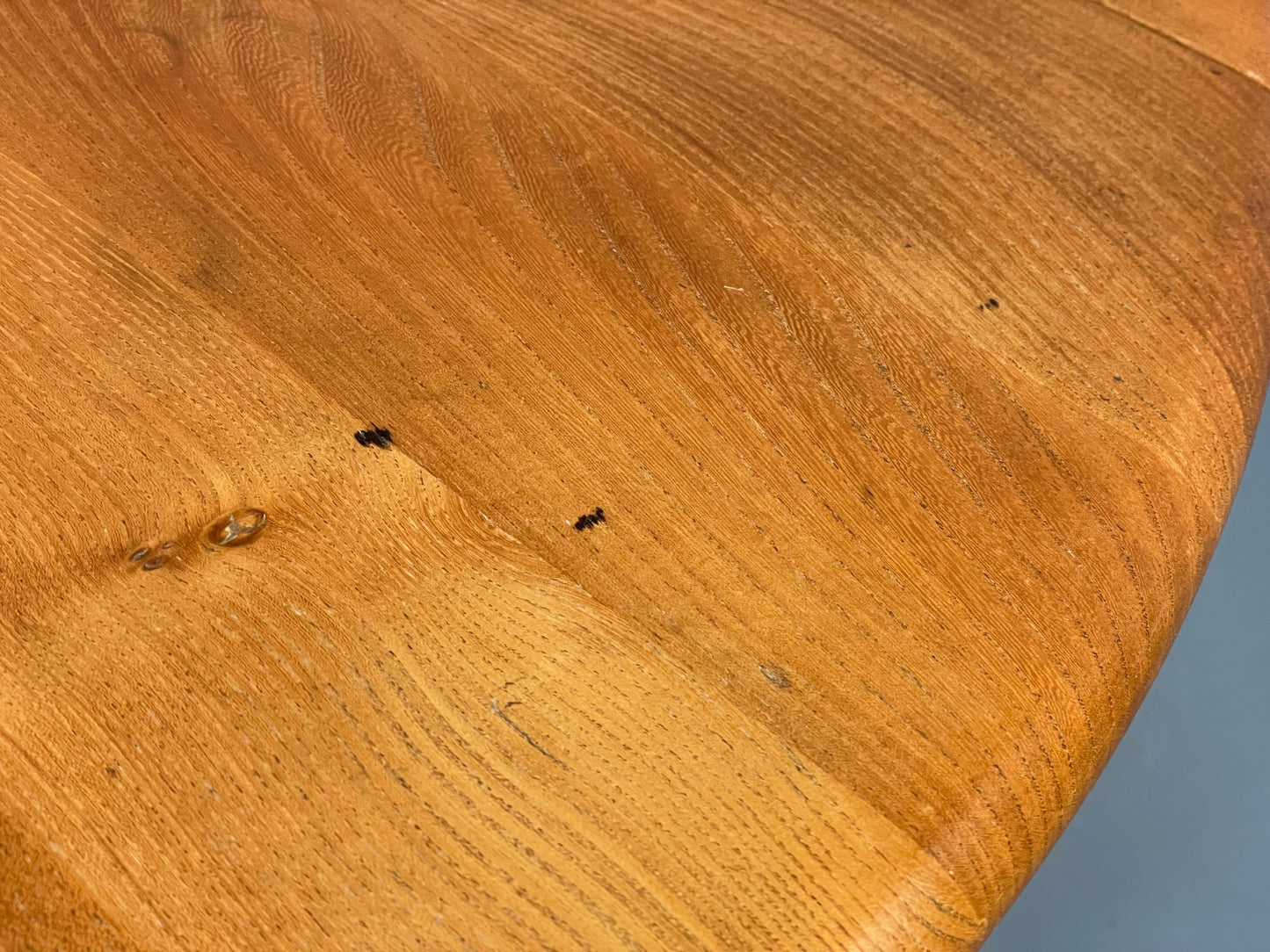 Vintage Ercol Elm Table Blonde Drop Leaf 1960s Mid Century EB12195
